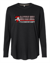 Load image into Gallery viewer, BATTLE HILL ELEMENTARY LADIES  LONG SLEEVE ALL PURPOSE T-SHIRT TOP

