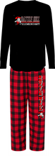 Load image into Gallery viewer, BATTLE HILL ELEMENTARY LADIES LOUNGE WEAR (PAJAMA BOTTOMS WITH LONG SLEEVE ALL PURPOSE T-SHIRT TOP)BY6624
