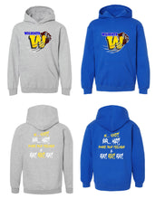 Load image into Gallery viewer, Washington Elementary School YOUTH WILDCAT HOODED pullover sweatshirt
