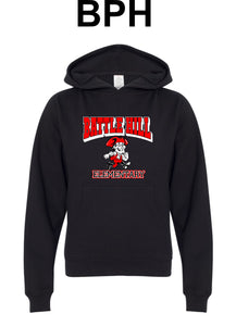 Battle Hill Elementary School ADULT and YOUTH PRINT HOODED PULLOVER sweatshirt