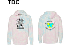 Load image into Gallery viewer, Battle Hill Elementary YOUTH Hooded TIE DYE SWEATSHIRTS (Pullover)
