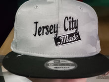 Load image into Gallery viewer, Jersey City Made New era camo snapback hat
