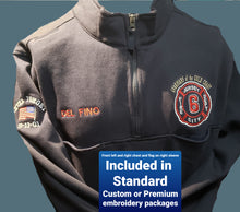 Load image into Gallery viewer, 1/4 ZIP JOB SHIRT by CORNERSTONE
