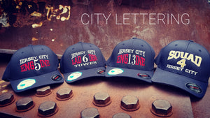 NEW Era 9FIFTY DEEP NAVY SNAPBACK w/ CITY OUTLINED front embroidery