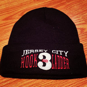 FIRE DEPARTMENT WINTER 12" BEANIE(MADE IN USA) by Bayside America
