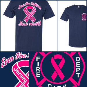 FDJC Jersey City Fire Cancer Awareness apparel for charity