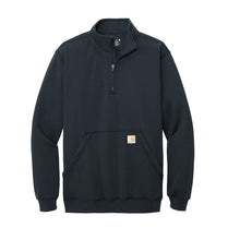 Load image into Gallery viewer, Carhartt 1/4 zip midweight mock neck job shirt/sweatshirt w/ front pocket

