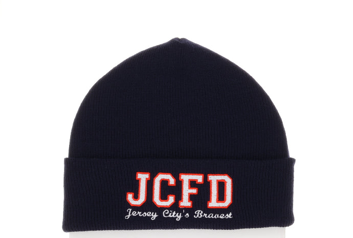 JCFD -Jersey City's Bravest- Knit Beanie-MADE IN USA-TKN24