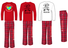 Load image into Gallery viewer, BATTLE HILL ELEMENTARY LADIES LOUNGE WEAR (PAJAMA BOTTOMS WITH LONG SLEEVE ALL PURPOSE T-SHIRT TOP)BY6624
