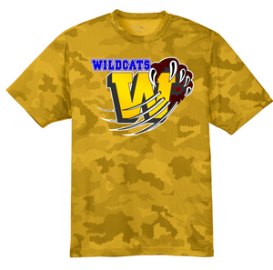 Washington Elementary School  CAMO TECH WILDCAT TEE-Youth